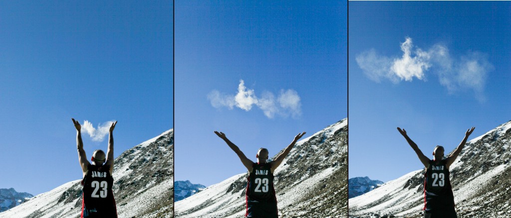 lebron james reinactment 