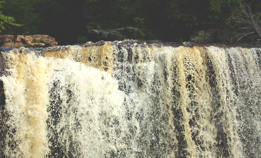 falls close up
